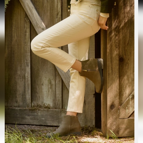 ABEO Horizon Zip Metatarsal Olive Heeled Boot 6.5 - Picture 2 of 8